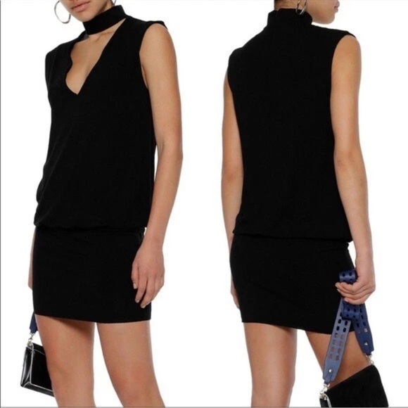 BAILEY/44 black mini dress S - Picture 1 of 8